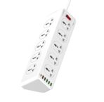 LDNIO SC10610 30W 6-Port USB Charger Power Strip with 10*Outlets/5 *USB / 1 * PD USB-C Wall Charger Adapter with Fast Charging