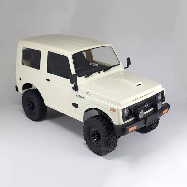 WPL C74 Jimny Gypsy RC Crawler Car 1/10 Scale – Officially Licensed Suzuki Jimny India (White)