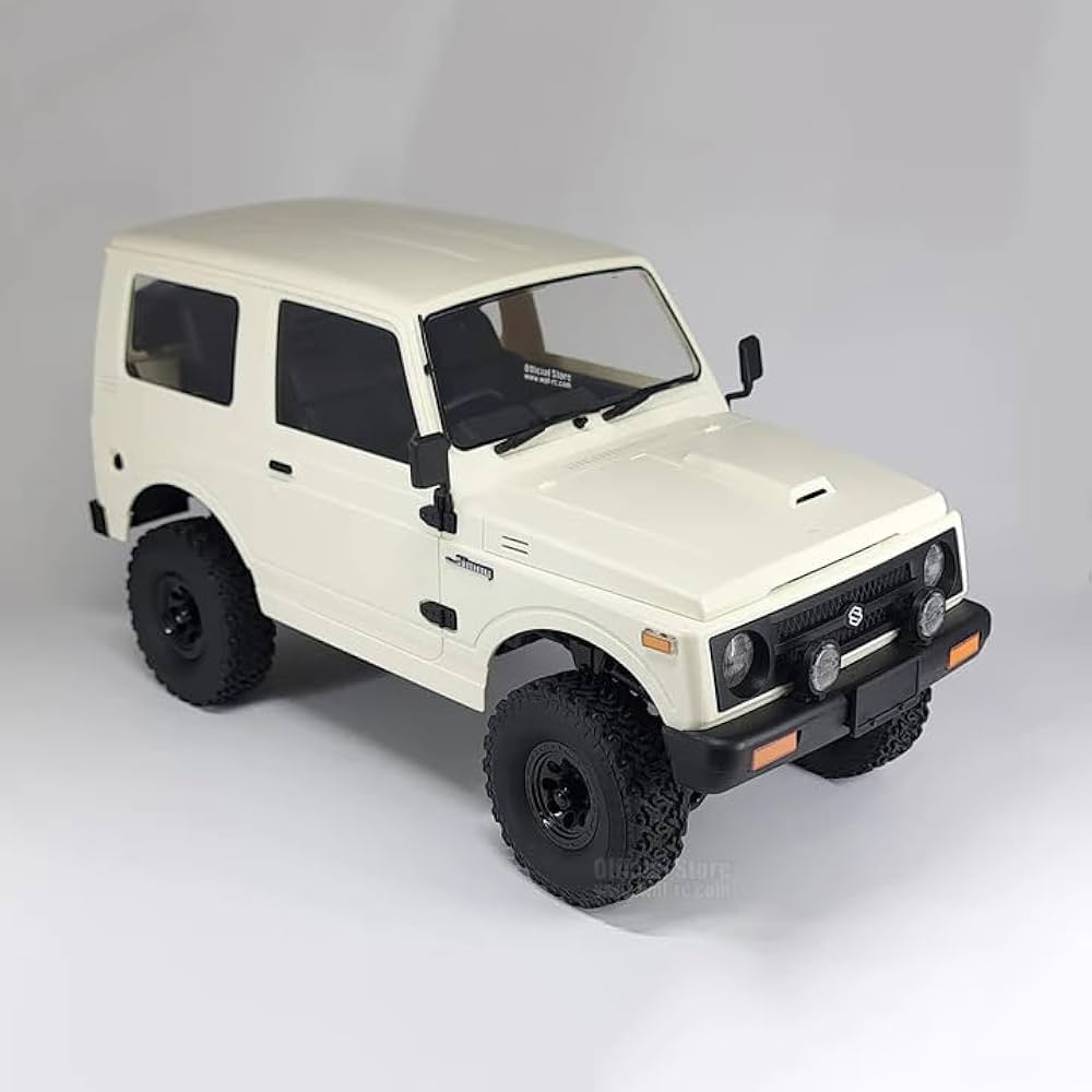 WPL C74 Jimny Gypsy RC Crawler Car 1/10 Scale – Officially Licensed Suzuki Jimny India (White)