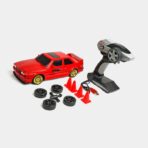 1:16 Scale 4WD Whoosh BMW E30 RC Drift Car – 30KM/H Proportional Control with LED Lights & Spare Tires - Image 6