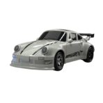 Desktop Drift Car 1/64 Porsche 911 GT3 – KF20-A Mini 4WD RC with LED Lights & Type-C Charging - Image 3