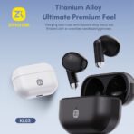 ZIVKU KL-03 True Wireless Earbuds with Hi-Fi Audio Quality, Titanium Alloy Case, and ENC + DSP Dual Noise Reduction - Image 2