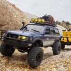 FMS 1:18 FCX18 Toyota Land Cruiser 80 V2 RTR RC Crawler – Licensed 4WD Off-Road Truck (India) - Image 4