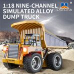 Huina 1533 RC Dump Truck – 1/18  Remote Control Tipper Construction Vehicle India - Image 4