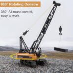 Huina 1572 RC Crawler Crane (2025) – 1:14 Scale 15CH Construction Vehicle with 680° Rotation - Image 3