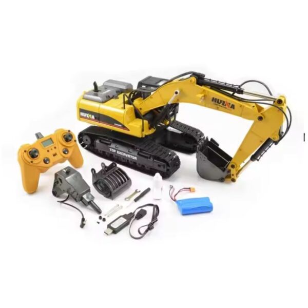 Huina 1580 V4 1:14 Scale Full-Metal RC Excavator