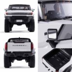 FMS 1:18 FCX18 Hummer EV RC Pickup Truck (RTR, White) – Officially Licensed Rock Crawler - Image 4