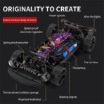 JJRC Q142 Hurricane 1/14 Scale 4WD RC Drift Car – Retro Styling, Proportional Control, Demon Eye LEDs & Drift Tires Included - Image 5