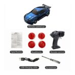 KF20-B BMW – Desktop Drift Car 1/64 | Mini 4WD RC with LED Lights & Type-C Charging - Image 5