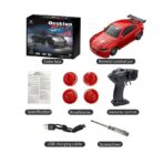 KF20-B BMW – Desktop Drift Car 1/64 | Mini 4WD RC with LED Lights & Type-C Charging - Image 4