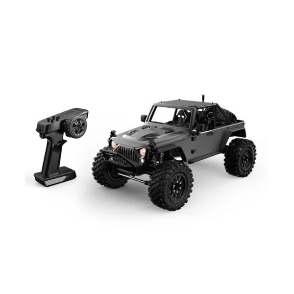 MJX Hyper Go H12Y 1/12 4WD Brushless RC Rock Crawler – Metal Drivetrain, Portal Axles & RTR (Gray)