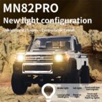 MN-82 PRO 1:12 Scale Toyota Land Cruiser LC79 4WD RC Rock Crawler – Silver (2025 Edition) - Image 3