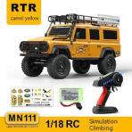 MNRC MN111 Land Rover Defender 110 RTR 1/18 4WD RC Rock Crawler India - Image 2