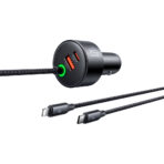 Mcdodo CC-037 120W 4-in-1 Retractable Car Charger - Image 2