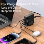 Mcdodo CH-1800 100W 4-Port PD Quick Charging Station with AC Cable - Image 2