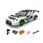 SC24A11 1:24 Scale 4WD RC Drift Car with LED Light – High-Speed Remote Control Toy India (White) - Image 2