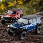 FMS 1/18 EAZYRC Thunderstorm RC RTR Rock Crawler – 4x4 Waterproof Off-Road Jeep Rubicon Blue | India - Image 3