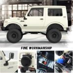 WPL C74 Jimny Gypsy RC Crawler Car 1/10 Scale – Officially Licensed Suzuki Jimny India (White) - Image 4