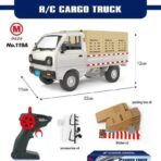 WPL D14 Mini Suzuki Pickup Truck – 1:16 Scale RC Kei Cargo Truck with Working Bed - Image 3