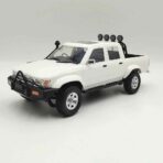 WPL D64 1/16 Scale RC Toyota Hilux-Style Crawler Truck – 4x4 Off-Road Pick-Up Car (White) - Image 3