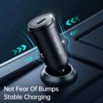 MCDODO CC-7491 PD 30W Fast Charging Type-C Single Port Mini Car Charger, Black - Image 2