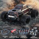 MJX Hyper Go 10208 V2 1/10 Scale RC Monster Truck – 80km/h Brushless 4WD Off-Road Beast | India - Image 2