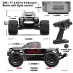 MJX Hyper Go 10208 V2 1/10 Scale RC Monster Truck – 80km/h Brushless 4WD Off-Road Beast | India - Image 6