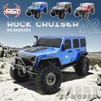 RGT EX86100 V2 1/10 Scale 4WD Jeep RC Rock Crawler Truck – Waterproof RC Car (India) - Image 3