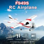 Wltoys F949S RC Airplane 3CH 2.4GHz Fixed Wing with 3-Axis Gyroscope and Digital Servo RTF - Image 3